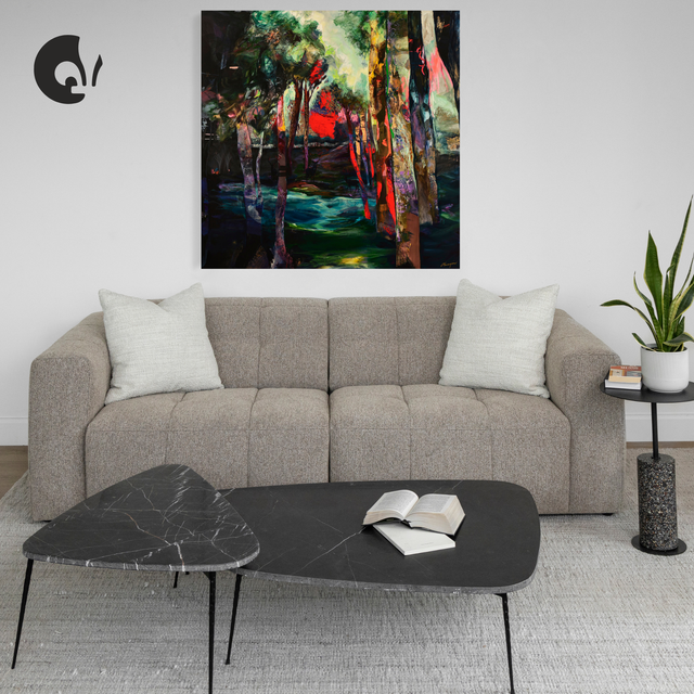 Painting Red sky in the evening gives good hope